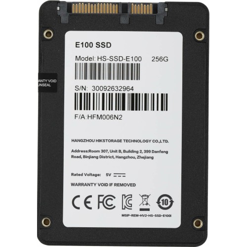Твердотельный накопитель Hikvision SSD 128GB HS-SSD-E100/128G {SATA3.0}